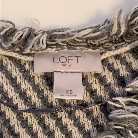 Loft Outlet Jacket.  Sweatshirt Feel. - Picture 3 of 3